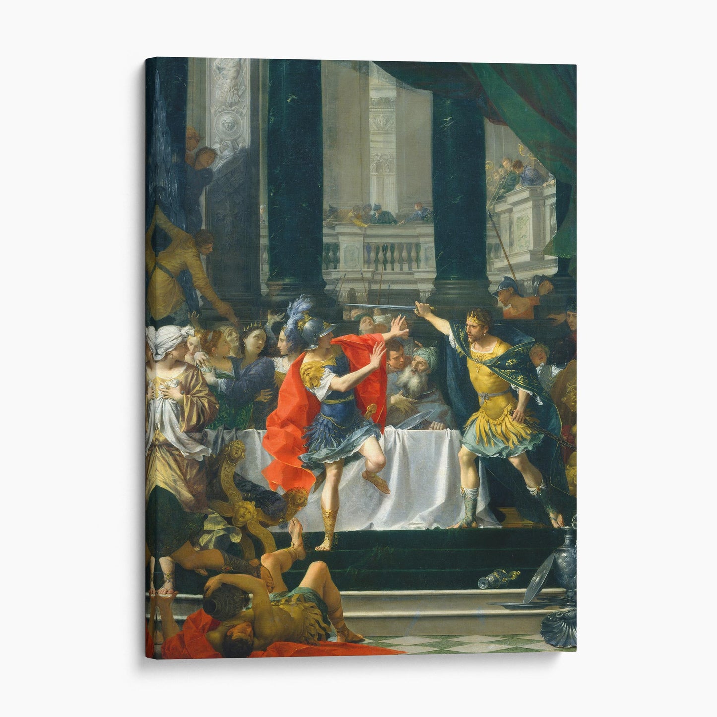 Alexander The Great Threatened By His Father