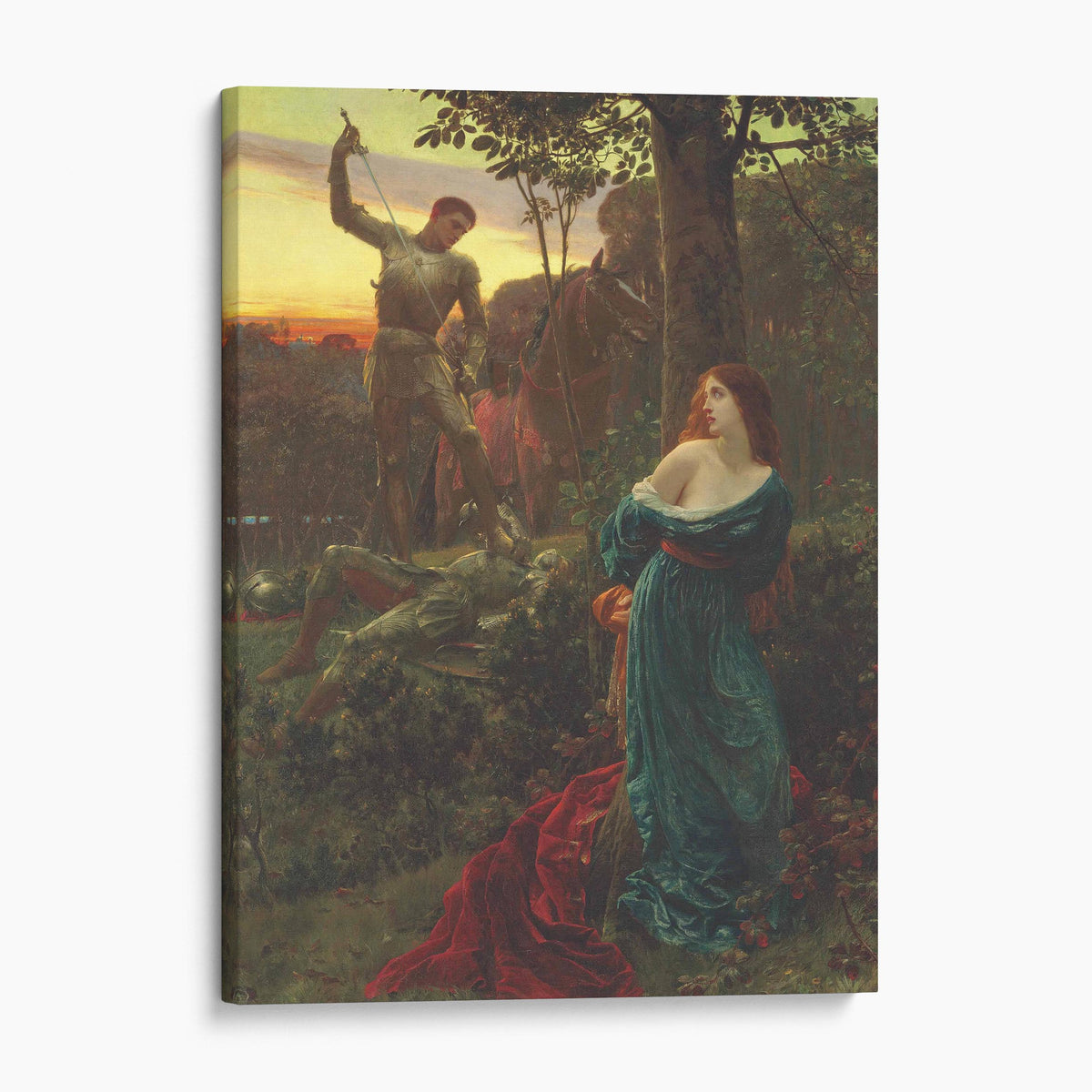 Chivalry - Frank Dicksee