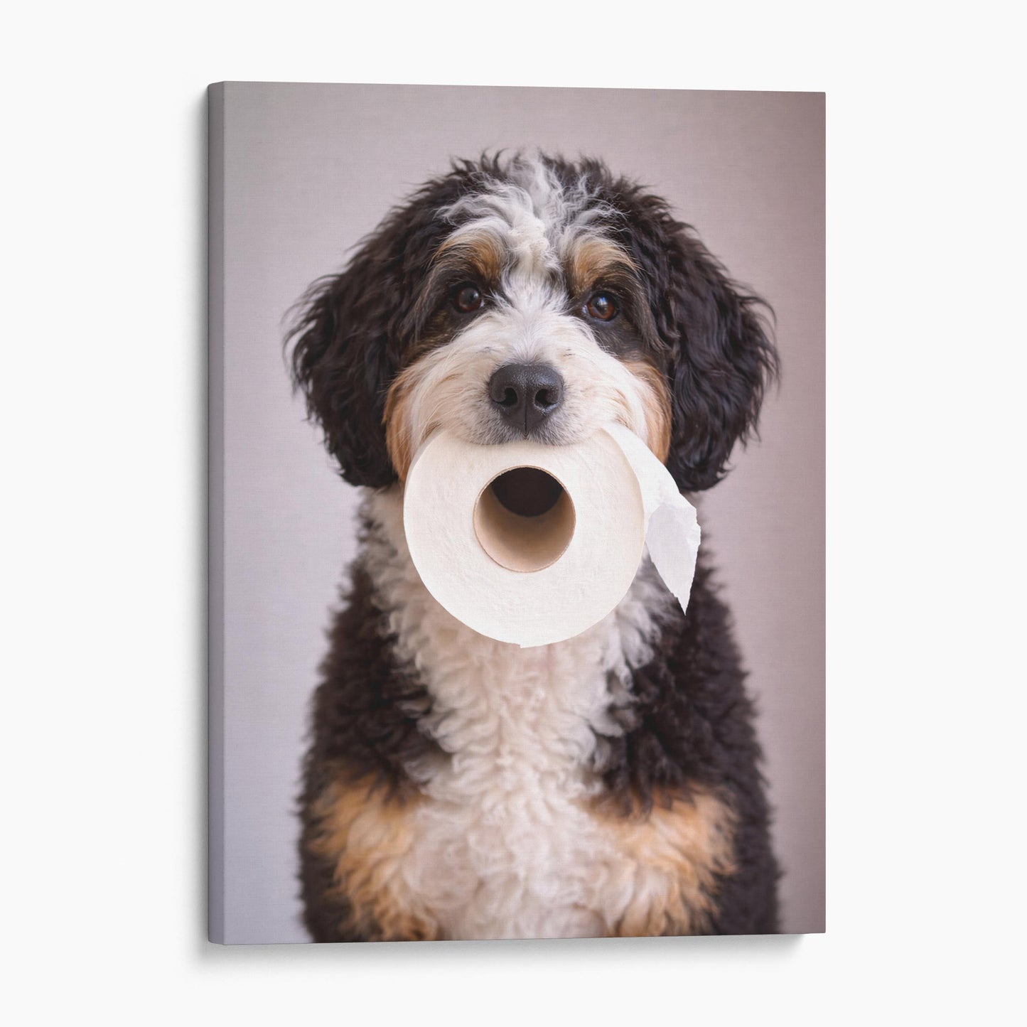 Bernedoodle Dog Toilet Paper