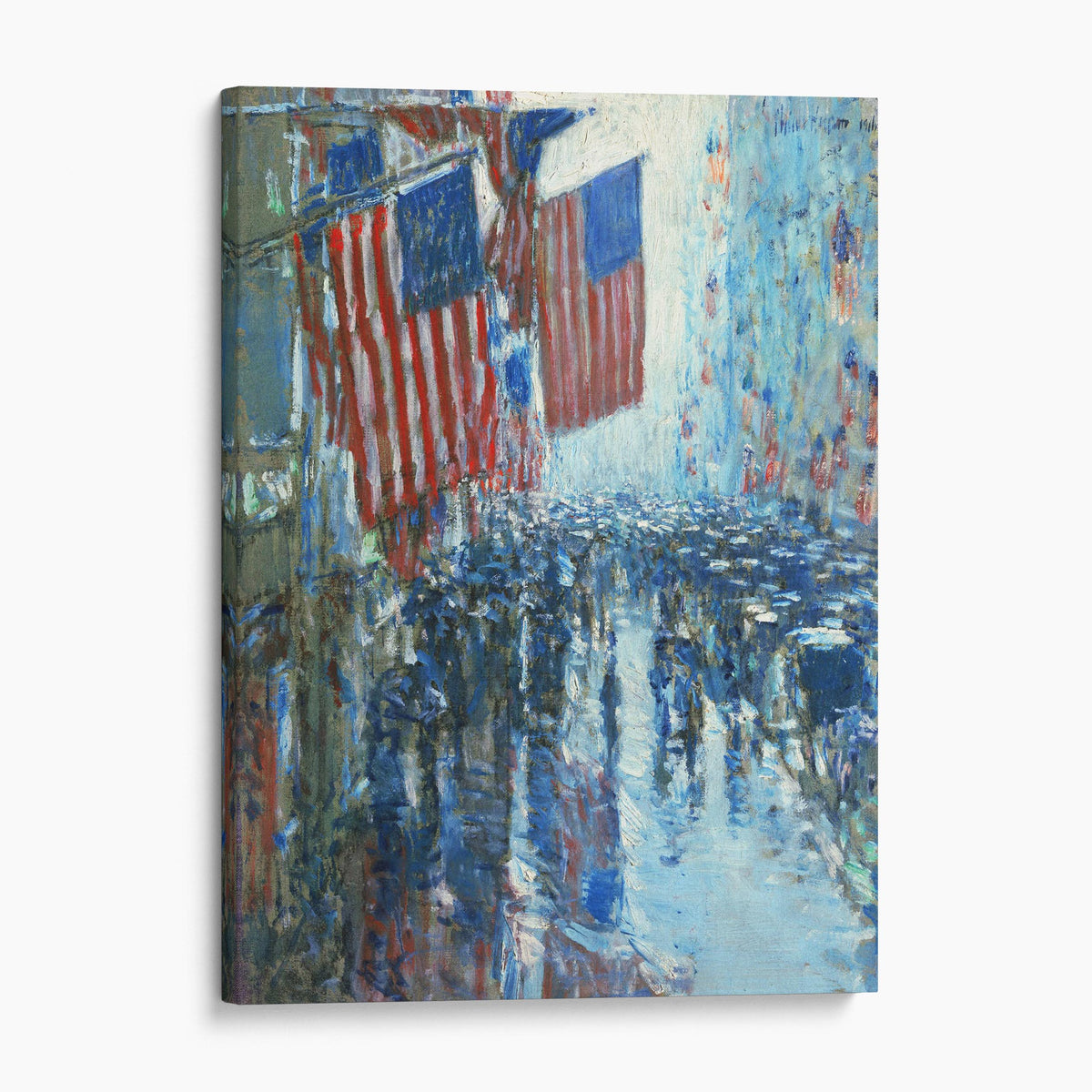 Rainy Day, Fifth Avenue (1916) - Childe Hassam