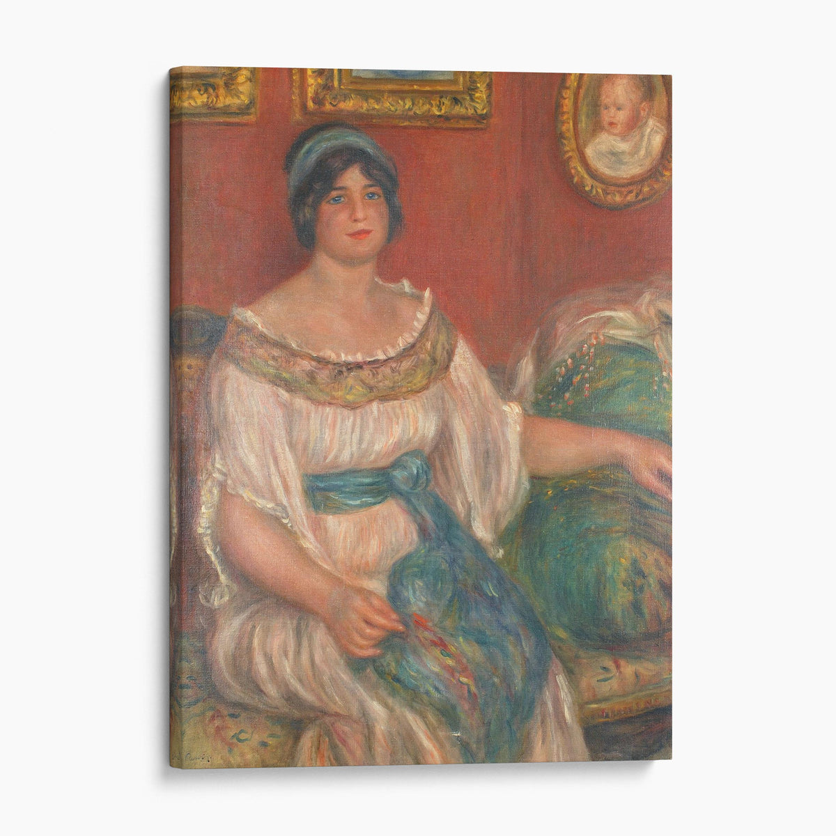 Portrait of Madame Colonna Romano - Renoir