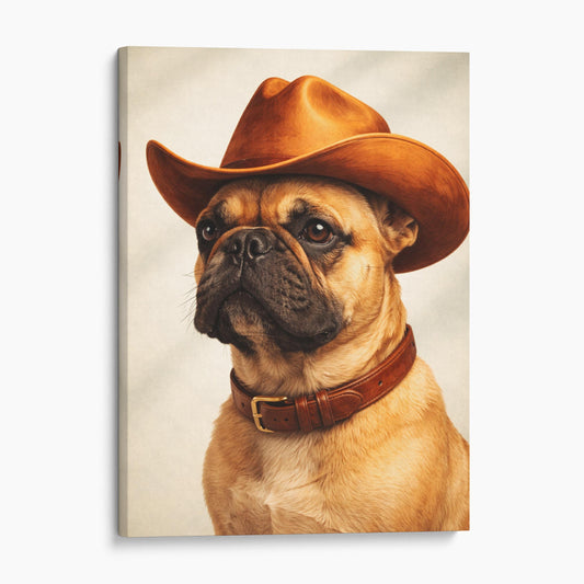 French Bulldog Cowboy