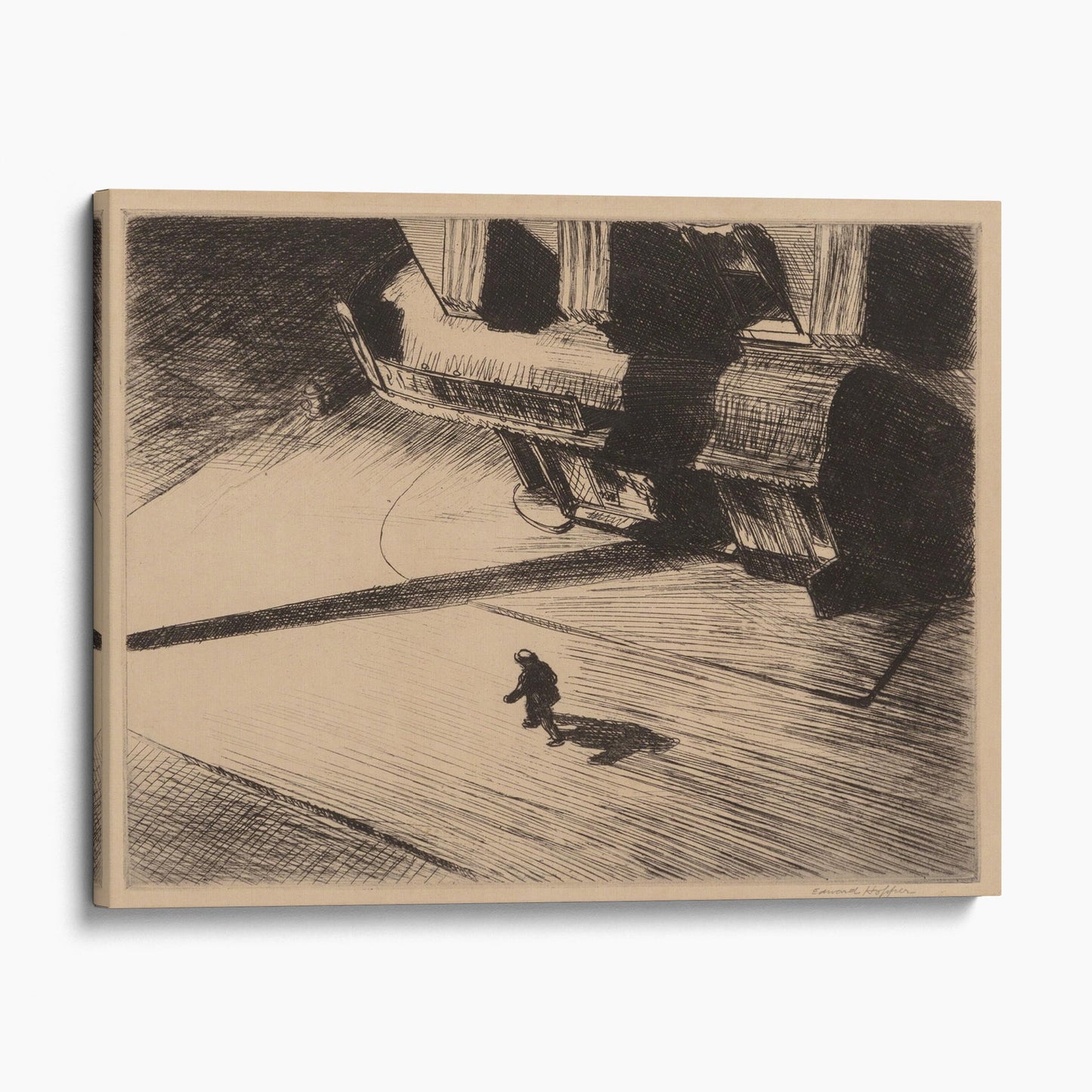 Night Shadows 1921 - Edward Hopper