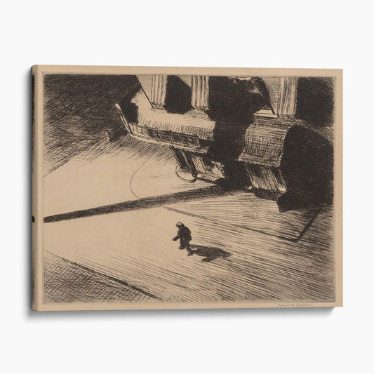 Night Shadows 1921 - Edward Hopper