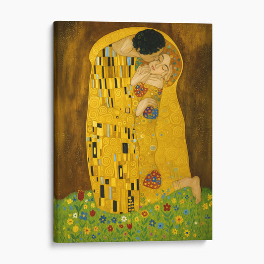 The Kiss by Gustav Klimt