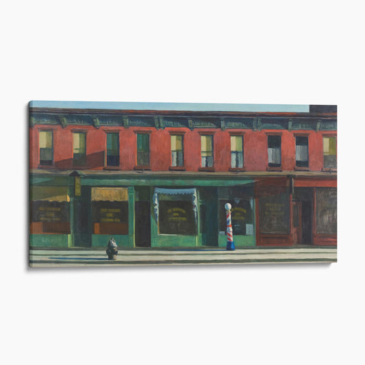 Early Sunday Morning by Edward Hopper