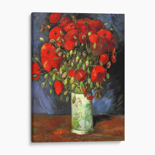 Vase With Red Poppies - Vincent Van Gogh