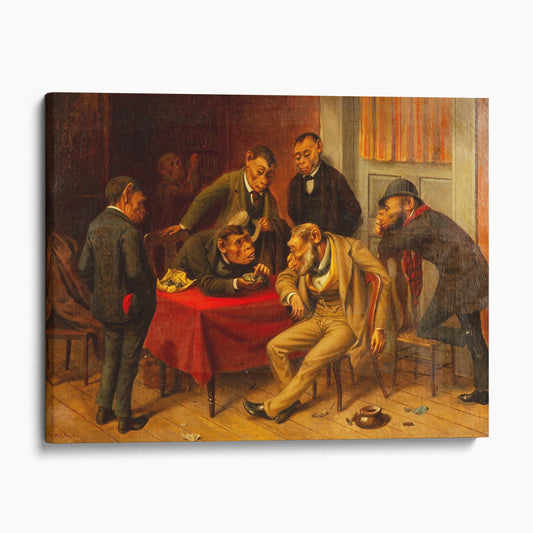 Monkeys with Gold Nugget, 1890 by William Holbrook Beard