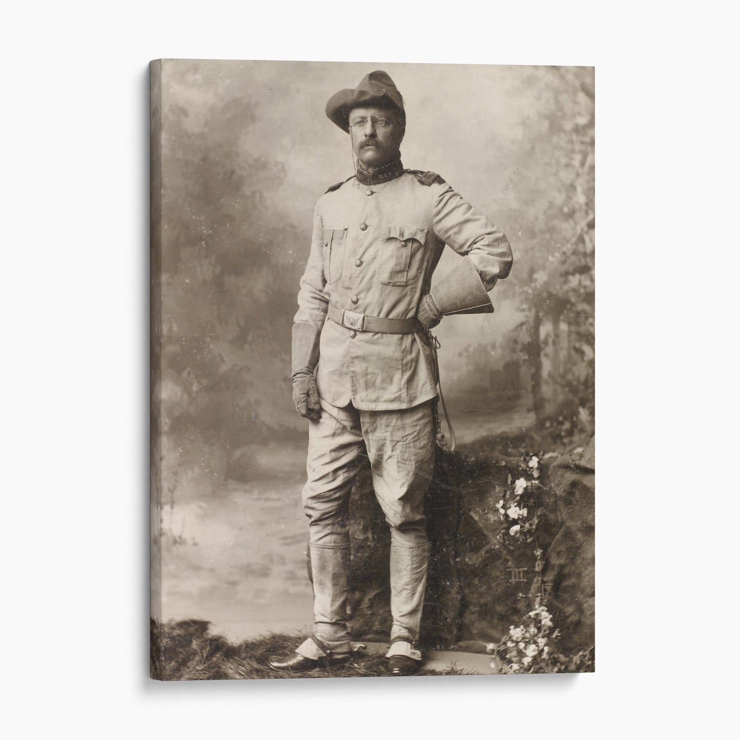Teddy Roosevelt In Rough Rider Uniform