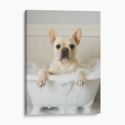 French Bulldog Bubble Bath II