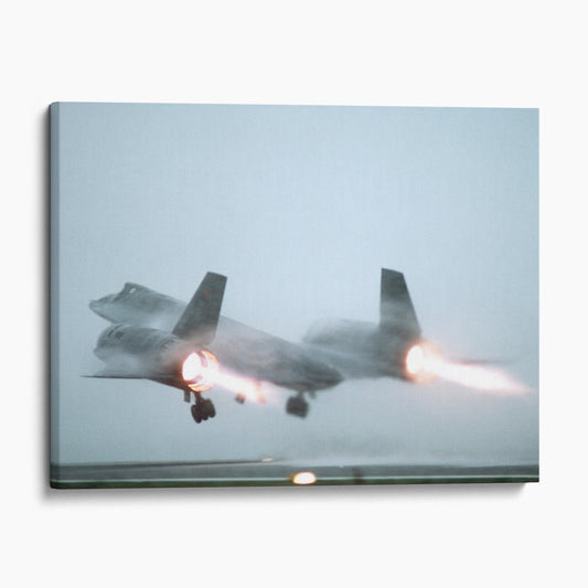 SR 71 Airplane Taking Off