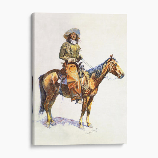 Arizona Cowboy by Frederic Remington