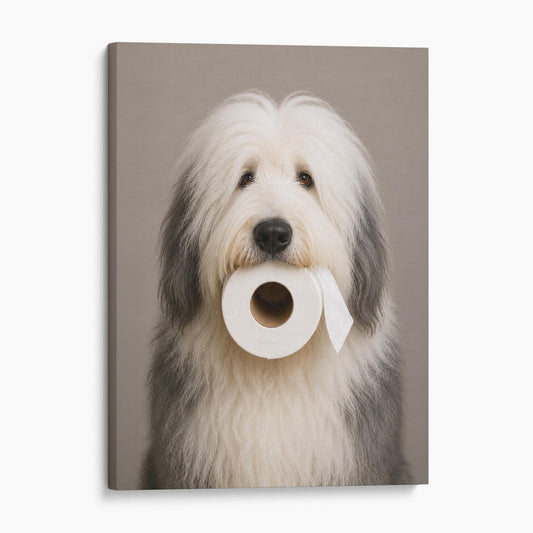 Old English Sheepdog Toilet Paper