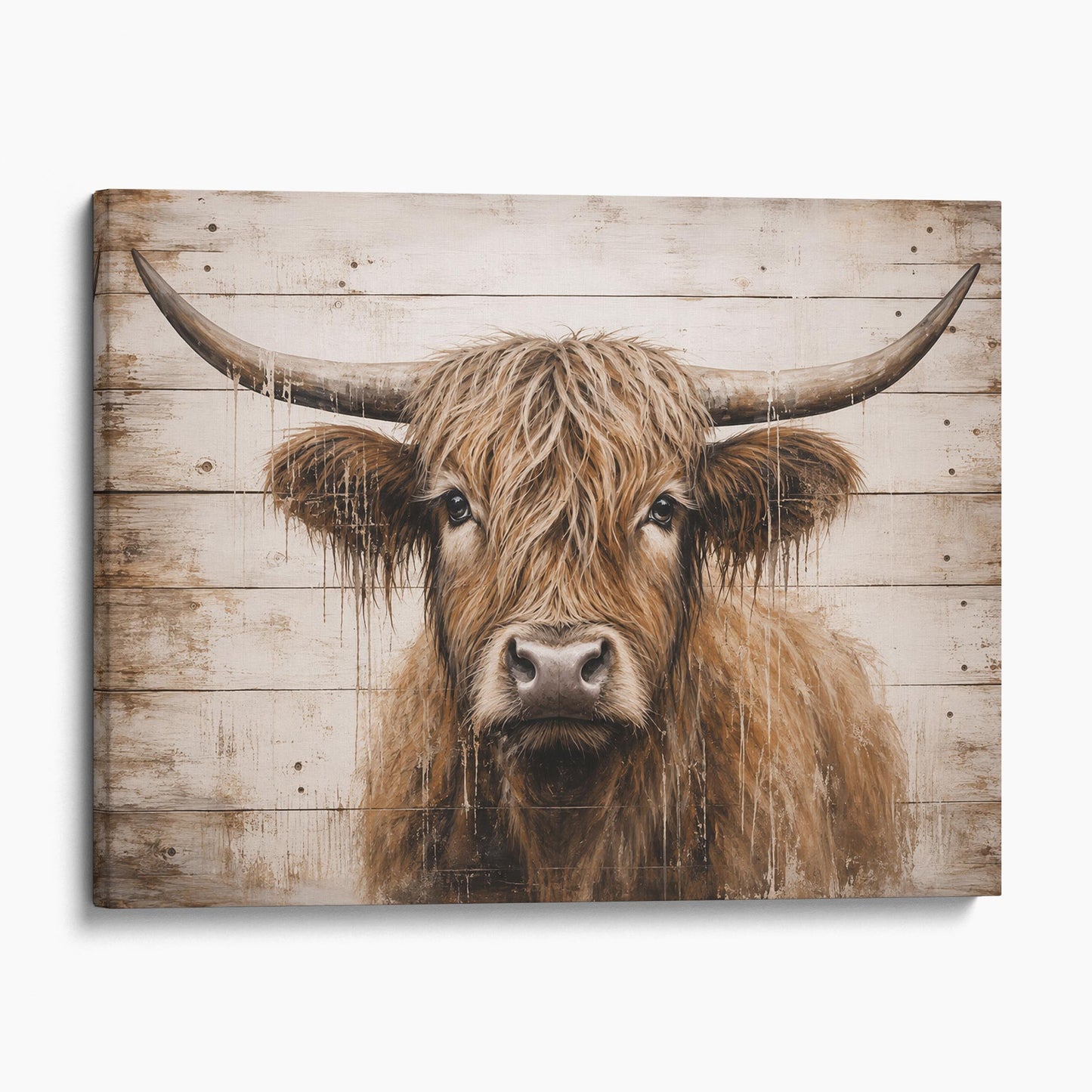 Rustic Highland Cow