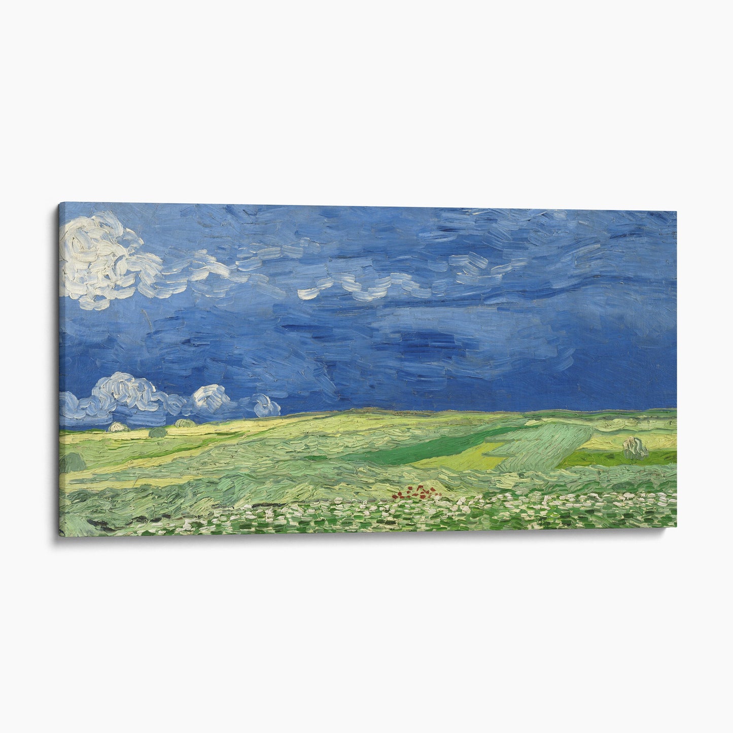 Wheatfield Under Thunderclouds by Van Gogh