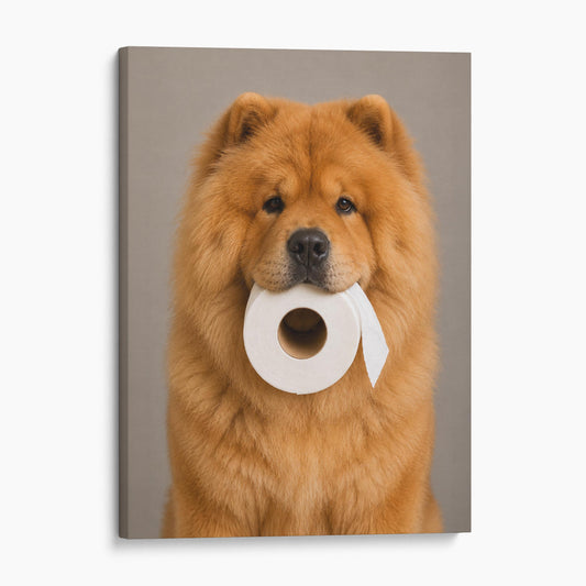 Chow Chow Dog Toilet Paper