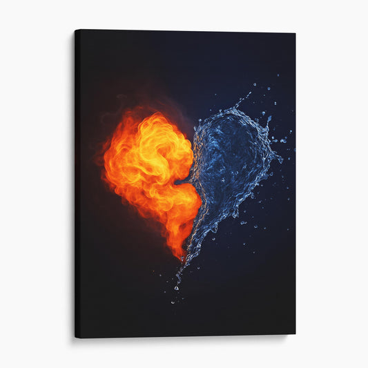 Fire And Water Heart