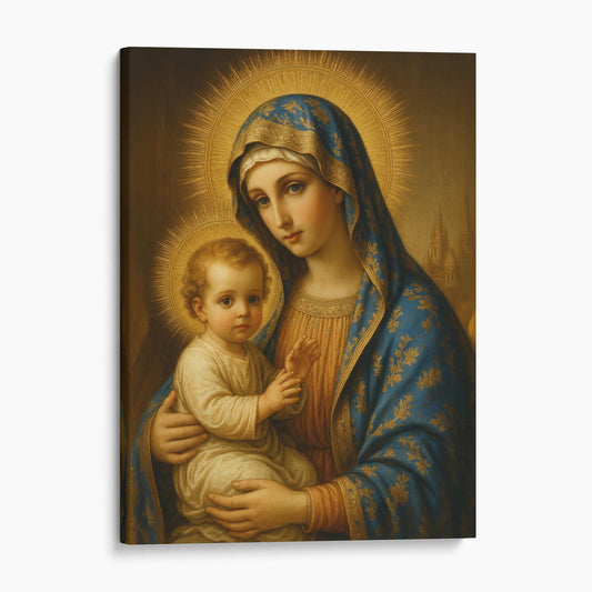 Mother Mary And Baby Jesus