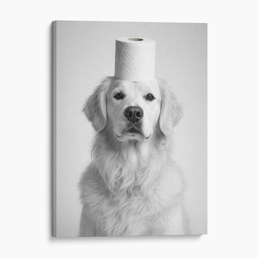 Golden Retriever Toilet Paper