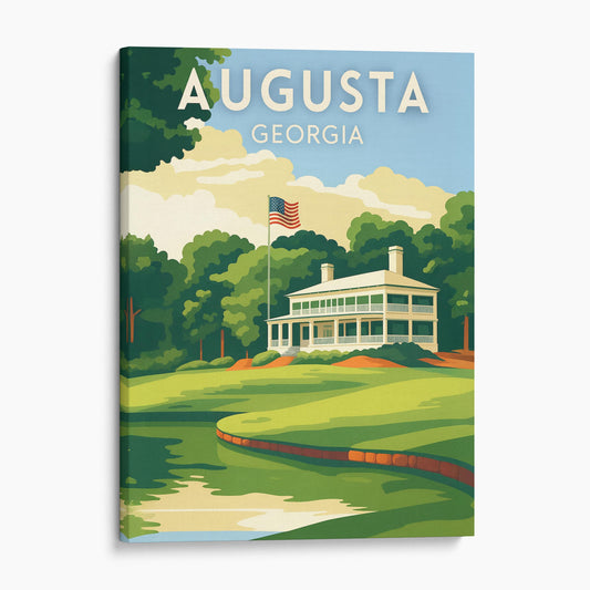 Augusta Georgia Golf Course Poster