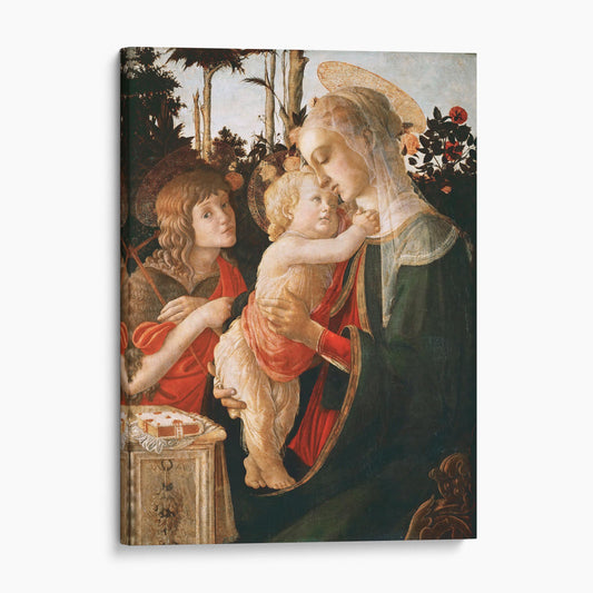 Madonna and Child with the Young St. John the Baptist - Botticelli