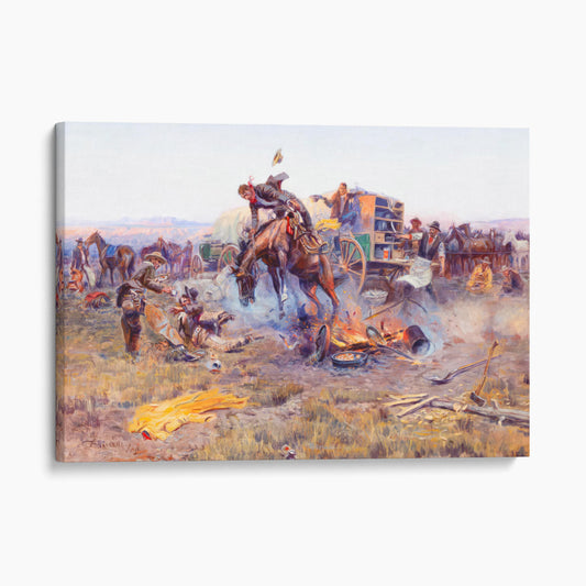 The Camp Cook's Troubles by Charles M Russell