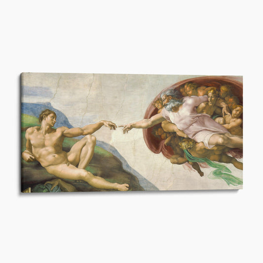 The Creation of Adam by Michelangelo