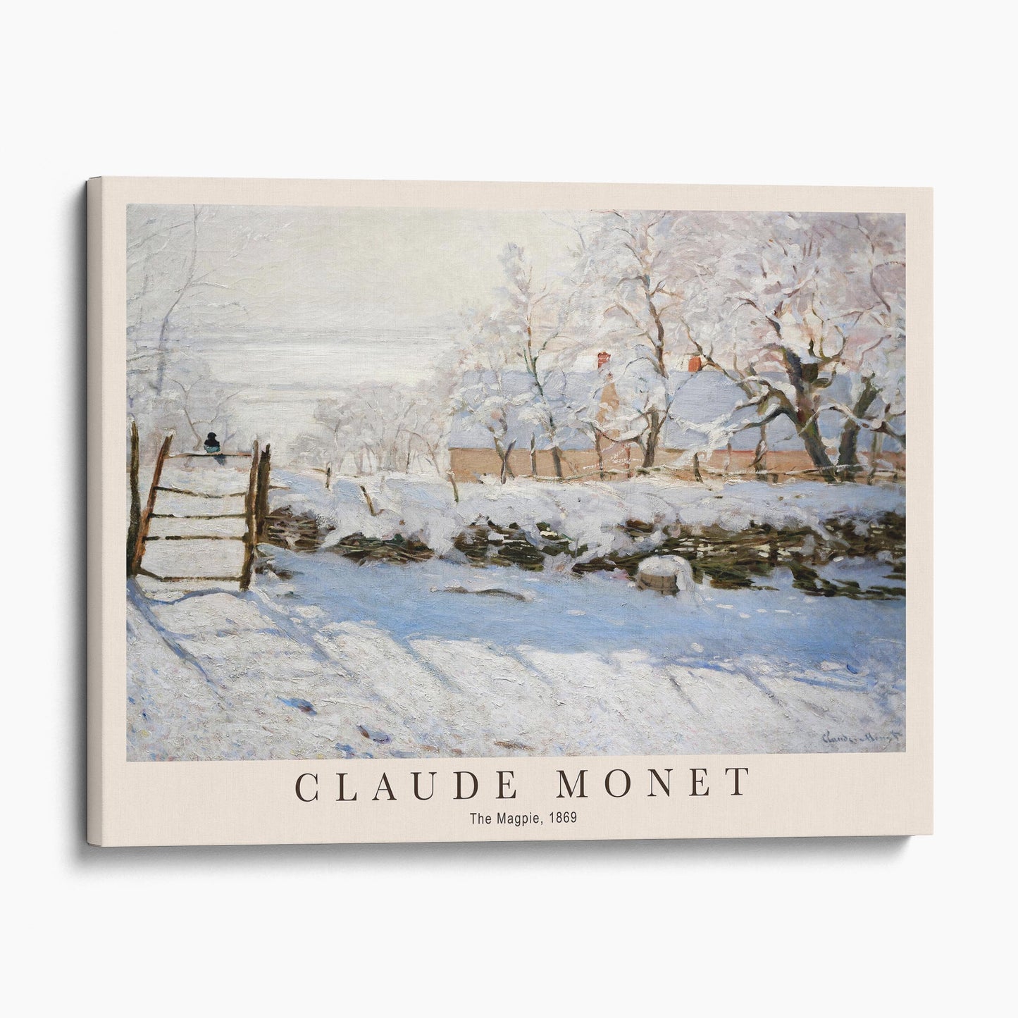 Claude Monet - The Magpie