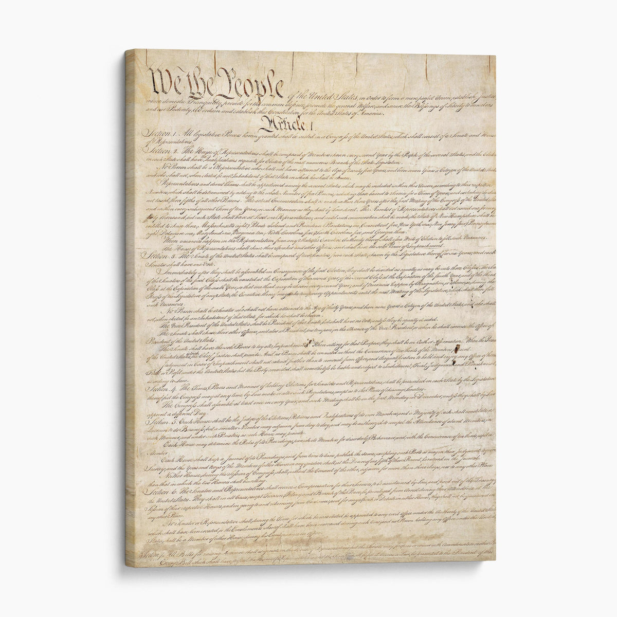 Constitution of the United States - We the People