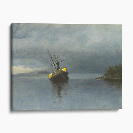 Wreck of the Ancon by Albert Bierstadt