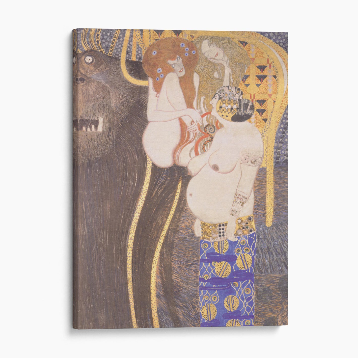 Beethoven Frieze Hostile Powers by Gustav Klimt