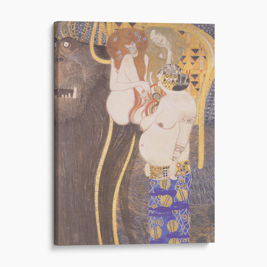 Beethoven Frieze Hostile Powers by Gustav Klimt