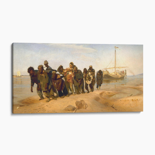 Barge Haulers on the Volga by Ilya Repin
