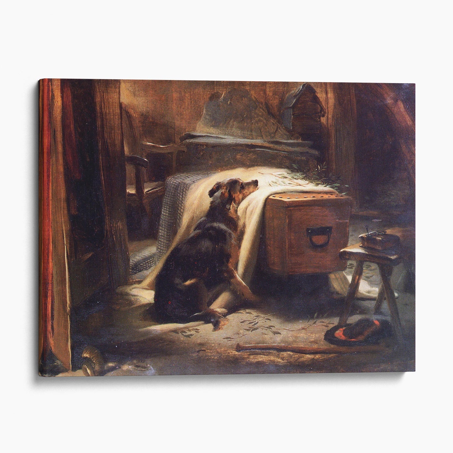 Old Shepherd's Chief Mourner by Edwin Landseer