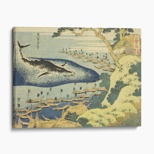 Whaling off the Coast of the Goto Islands by Hokusai