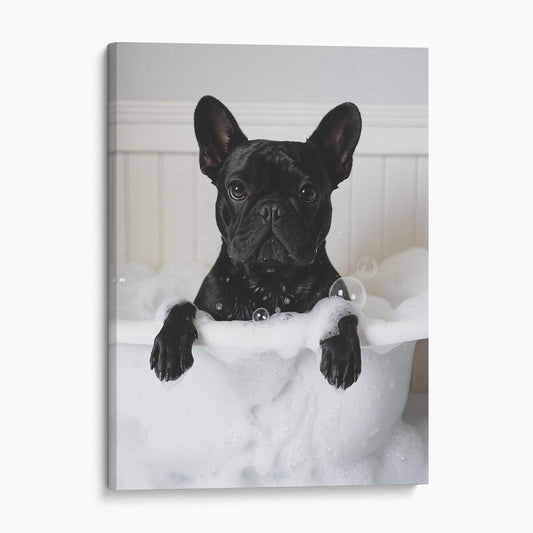 French Bulldog Bubble Bath