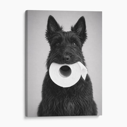 Scottish Terrier Dog Toilet Paper
