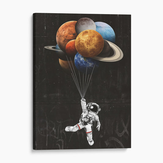 Astronaut Planet Balloons