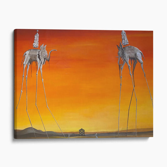 The Elephants by Salvador Dali