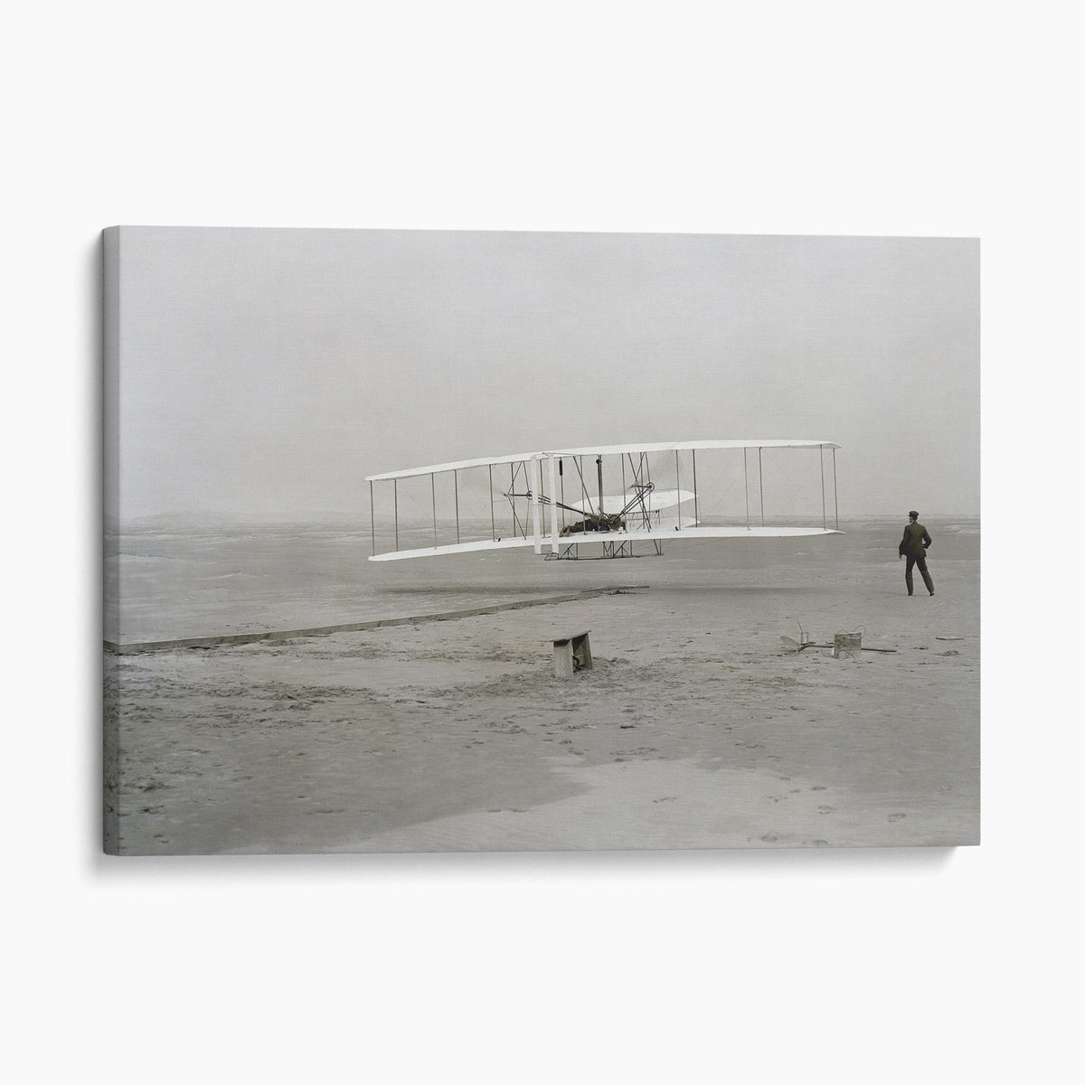 Wright Brothers - First successful flight of the Wright Flyer, 1903