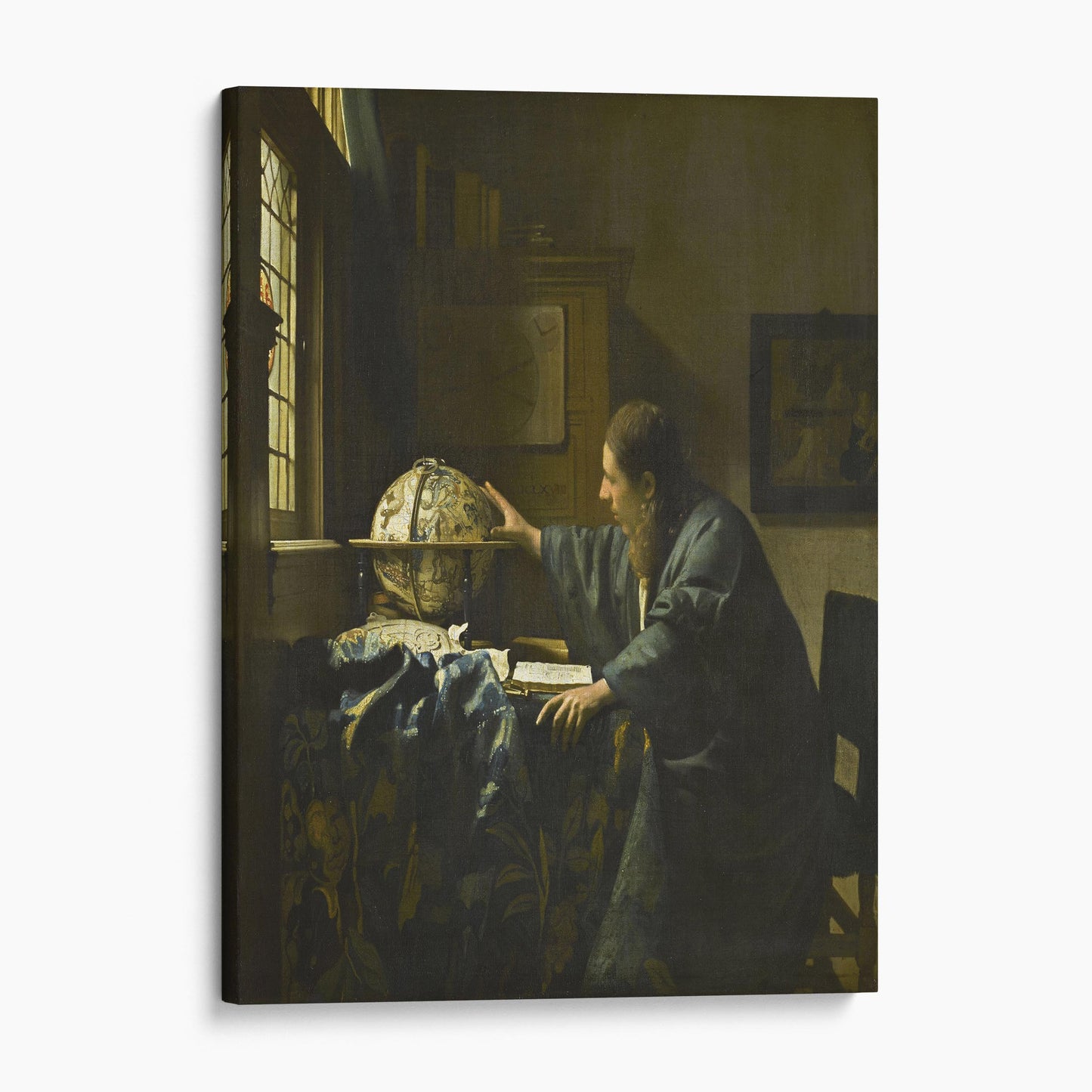 The Astronomer 1668 by Johannes Vermeer