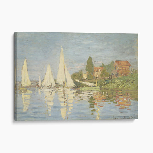 Regatta at Argenteuil by Claude Monet
