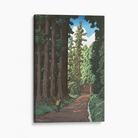 Road to Nikko by Kawase Hasui