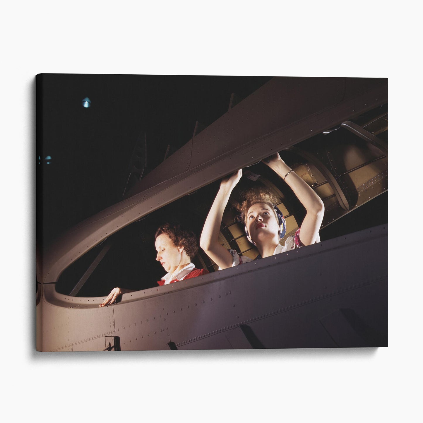 American Women Assemble Military Airplanes, World War Two