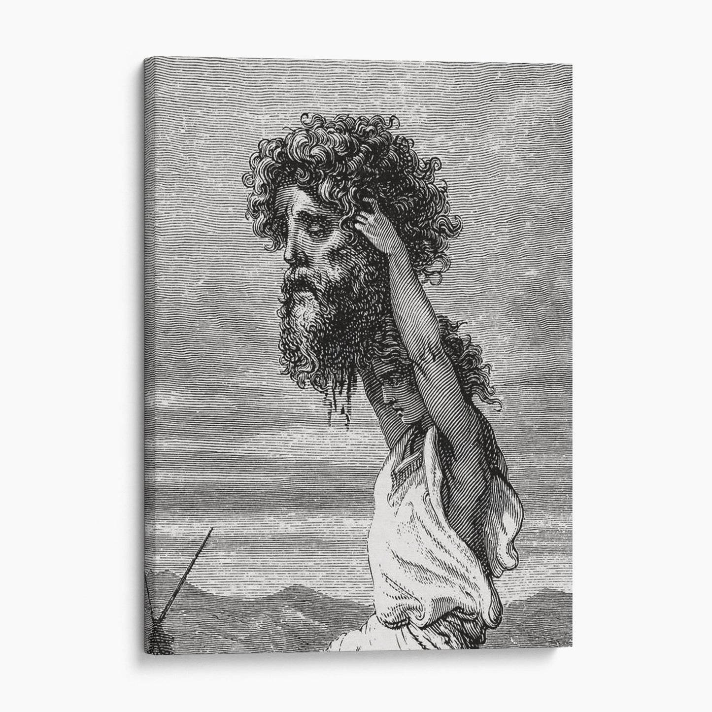 David Slays Goliath by Gustave Dore