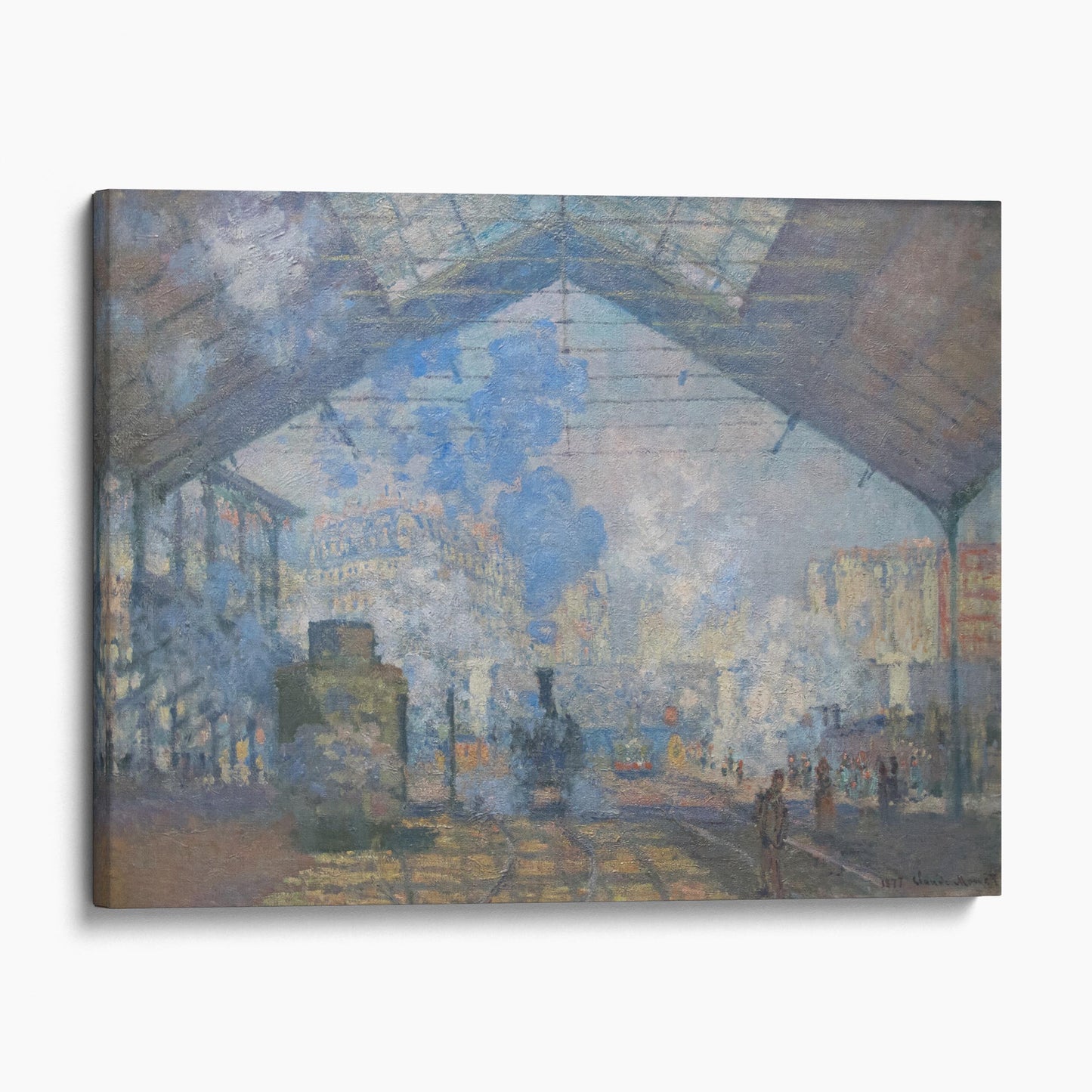 La Gare Saint-Lazare (1877) - Claude Monet