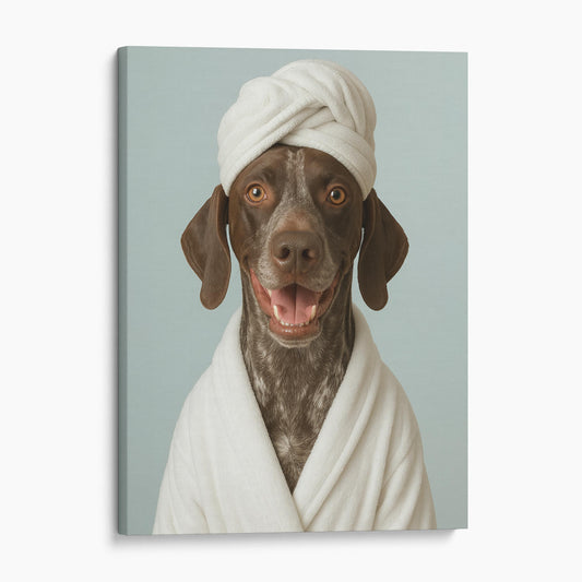 German Shorthaired Pointer Dog Bath Towel