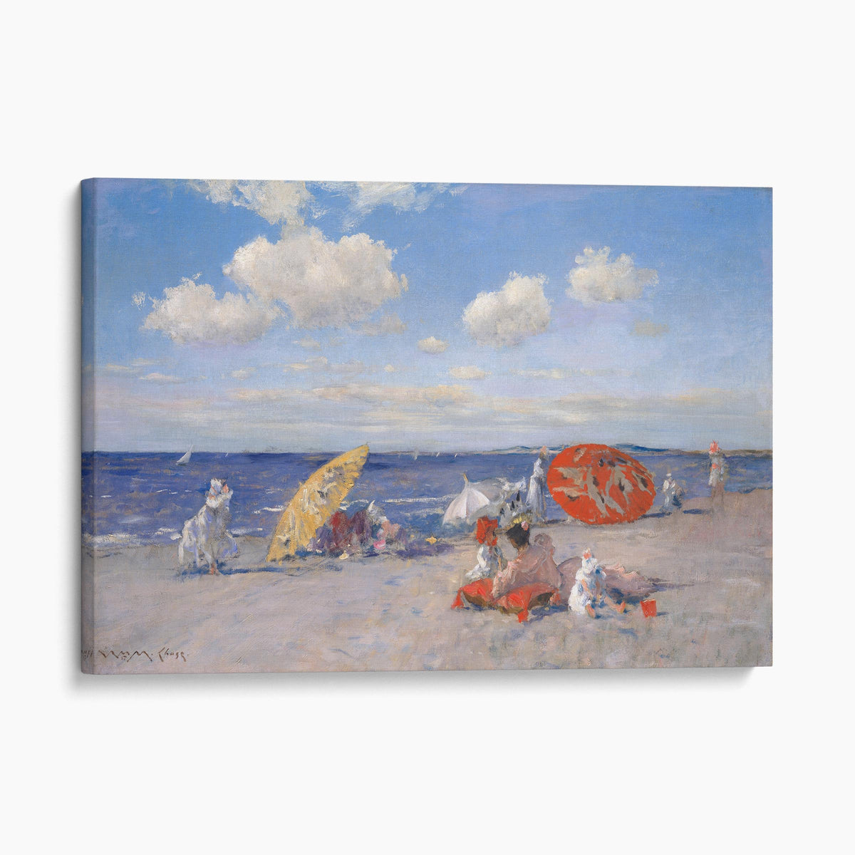 At the Seaside by William Merritt Chase