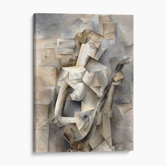 Girl With A Mandolin 1910 by Picasso