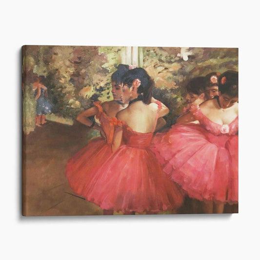 Dancers in Pink by Edgar Degas